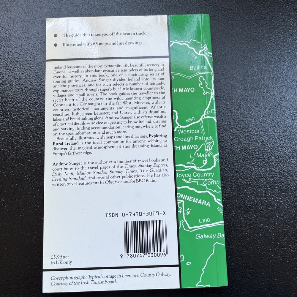 Exploring Rural Ireland by Sanger, Andrew 1989 Paperback - Picture 2 of 10